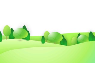绿色树木草地草坪素材